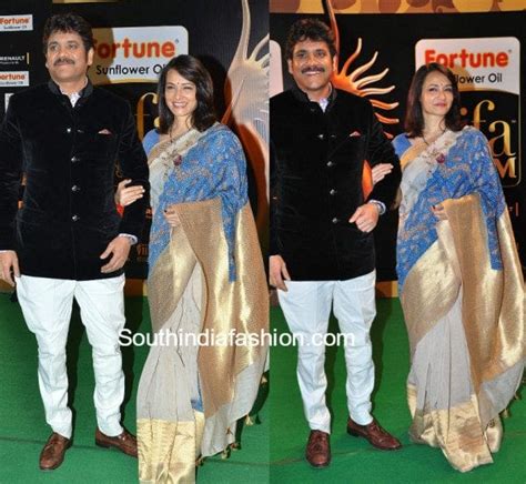 Nagarjuna and Amala Akkineni at IIFA Awards – South India Fashion