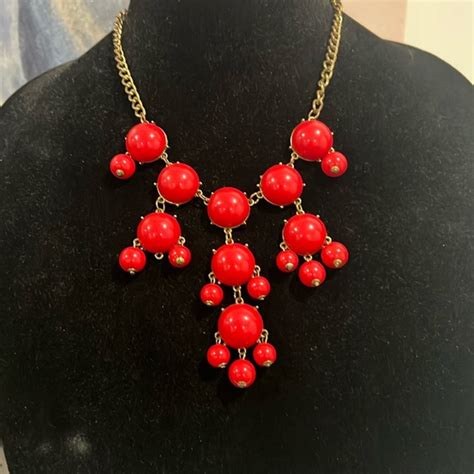 Vintage Jewelry Vintage Red Coral Statement Necklace Circa 97