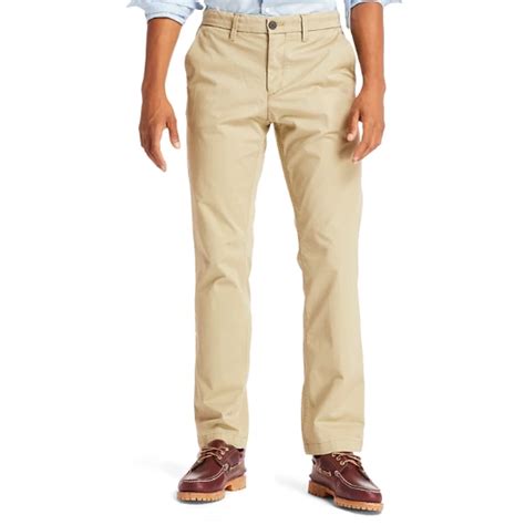 Pantaloni Chino Da Uomo Squam Lake In Beige Timberland