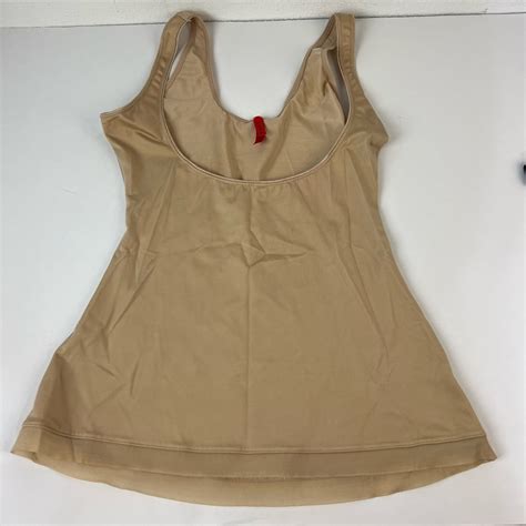 Spanx Nude Open Bust Shaping Tank Large Gem