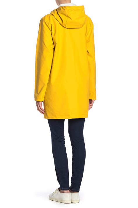 Pendleton Winslow Slicker Raincoat In Yellow Lyst