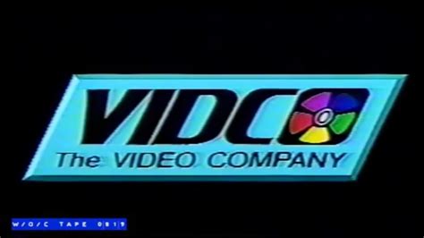 Vidco The Video Company Logo 1985 Youtube