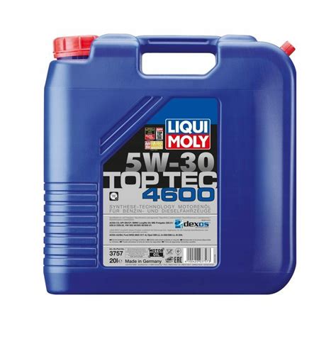 Olej Silnikowy Top Tec 4600 5w 30 20l Liqui Moly Motoryzacja Empik