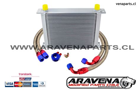 Kit Enfriador Aceite Celdas An Con Sandwich Plate Aravena Parts