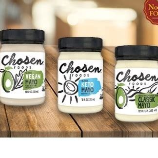 Ready Stock Chosen Foods Vegan Mayo Classic Mayo Keto Mayo Ml