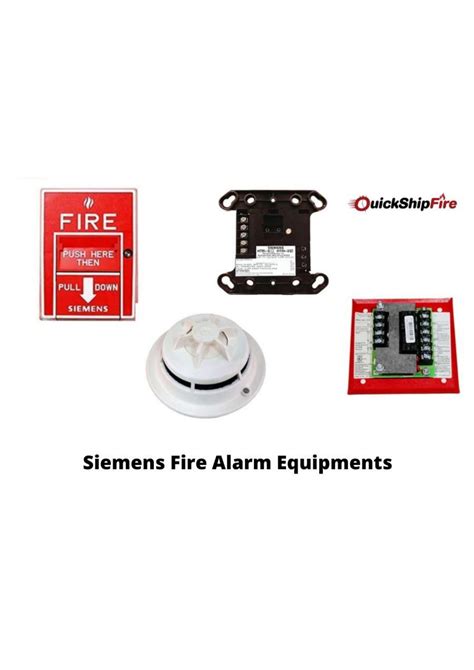 Siemens Fire Alarm Equipments from Quickshipfire by Quickship Fire - Issuu