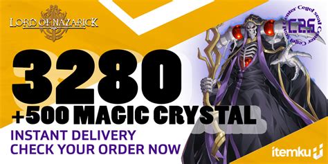 Beli Top Up Magic Crystals Lord Of Nazarick Terlengkap Dan