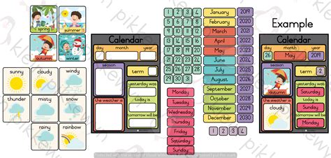 Weather Chart For Classroom | Labb by AG