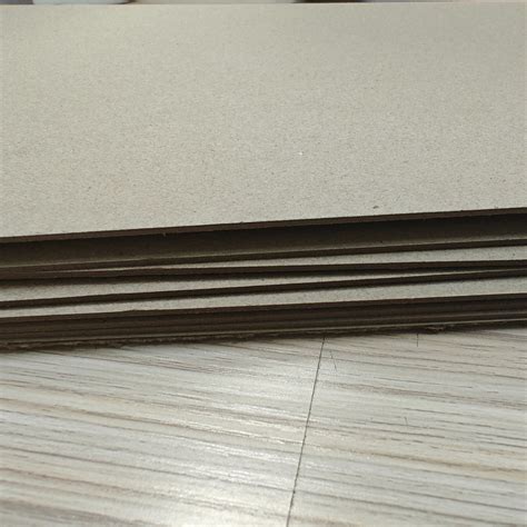 High Quality 1 5mm 650GSM Rigid Board Coated Grey Paper Chipboard