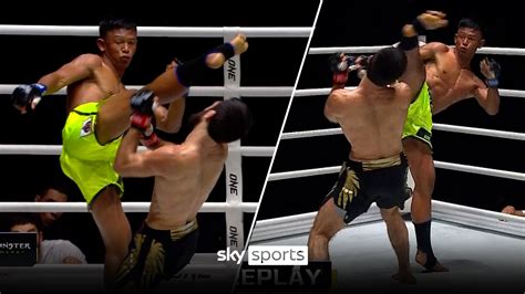 Black Panther flattens Ali Saldoev with INCREDIBLE head kick KO | WWE ...