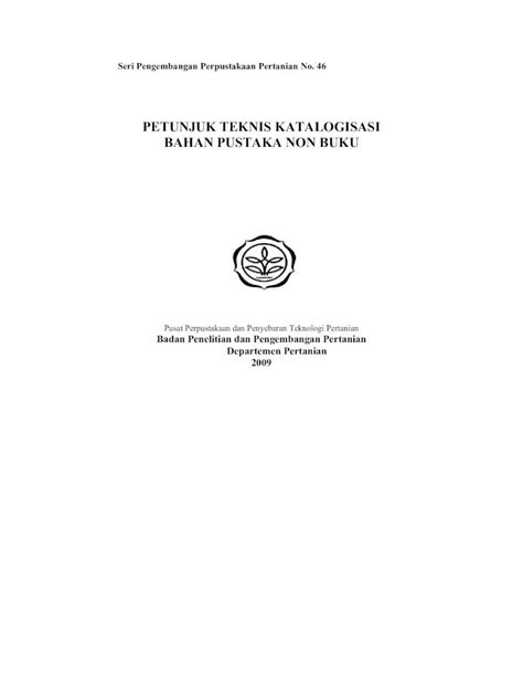 Pdf Pengolahan Bahan Pustaka Non Buku Dokumen Tips