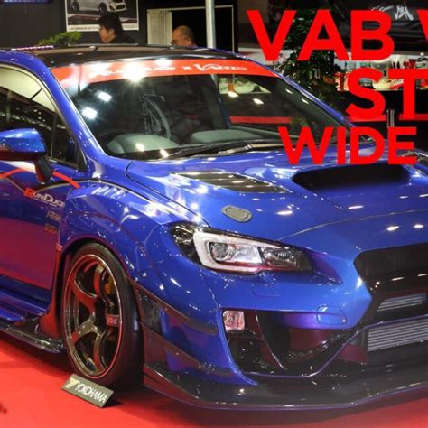 Widebody Full Kit A B Sti S4 For 2015 19 Subaru Wrx Sti [vab Vag