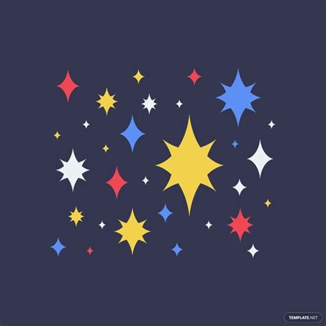 Star Cluster Vector in Illustrator, SVG, JPG, EPS, PNG - Download ...