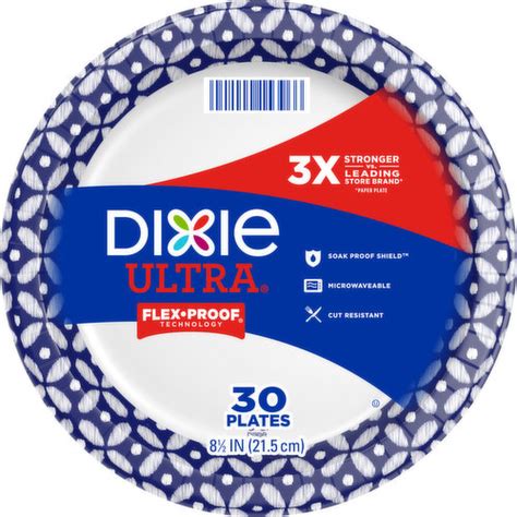 Dixie Ultra Plates 8 1 2 Inch