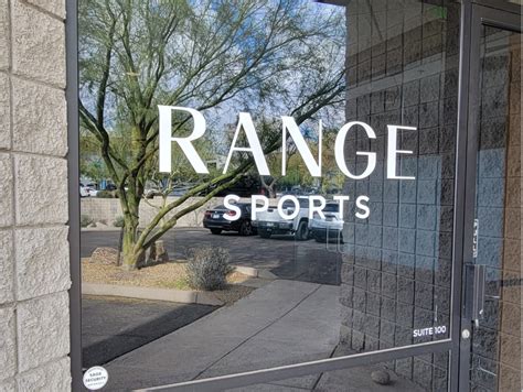 Makers Sports Management Rebrands Range Sports with Vinyl Window Decals ...