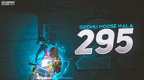 295 Sidhu Moose Wala BGMI Velocity Montage YouTube