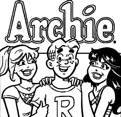 Archie Comics Coloring Pages Coloring Pages