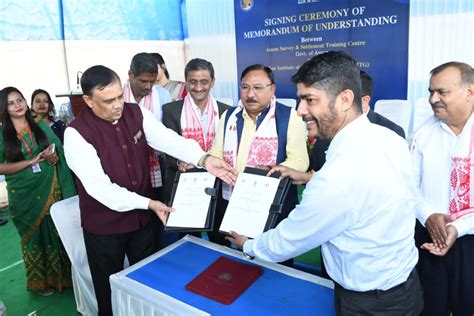 Asstc Signs Mou With Iit Guwahati To Train Its Officers