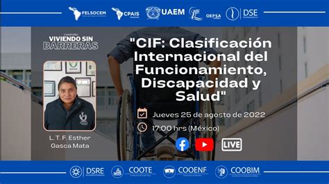 CIF Clasificación Internacional del Funcionamiento Discapacidad y