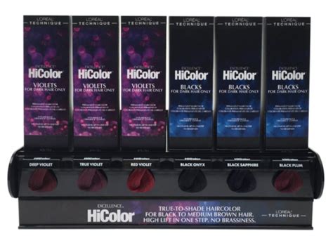 LOreal Excellence HiColor Blacks For Dark Hair Only Permanent Hair