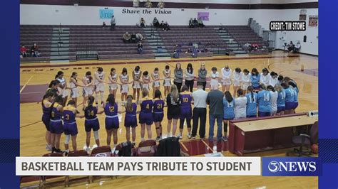 Basketball Teams Come Together In Remembrance Of Student Athlete