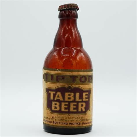 Lot Detail Tip Top Table Steinie Beer Bottle Chicago Milwaukee