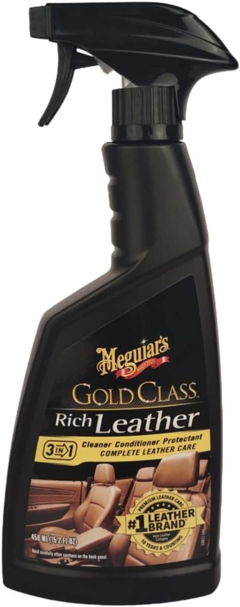 Meguiars G10916 Gold Class Rich Leather Cleaner And Conditioner 152