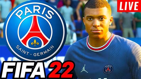 FIFA 22 PSG CAREER MODE WITH HAALAND MESSI NEYMAR AND MBAPPE