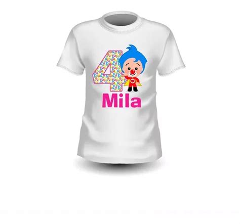 Playeras Personalizada Plim Plim Cumpleaños Fiesta Familia 2 Envío gratis