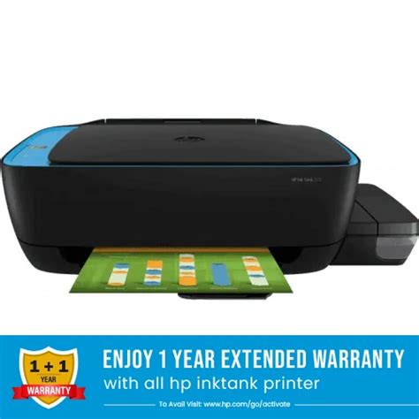 Hp Ink Tank 319 Color Inkjet All In One Printer