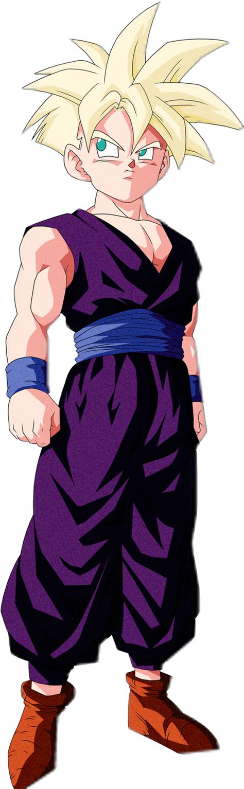 Super Saiyan Son Gohan Youth 90s Filter By Brusselthesaiyan On