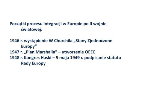 Ewolucja Integracji Europejskiej Ppt Pobierz