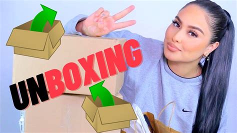 J ouvre mes colis envoyés par les marques PR UNBOXING YouTube