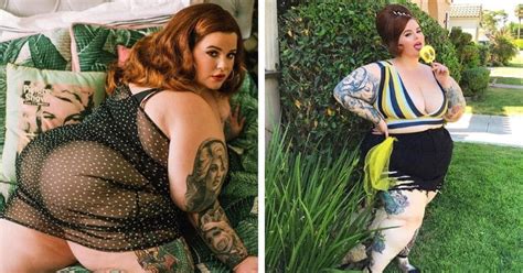 Plus Size Model Tess Holliday Poses Naked For Stunning Body Positivity