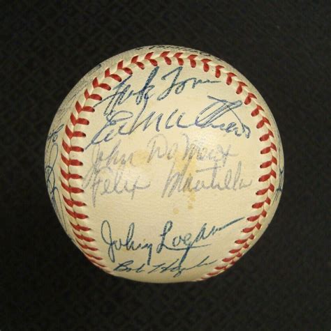 1957 Milwaukee Braves Team Signed ONL Giles Baseball WORLD CHAMPS EBay