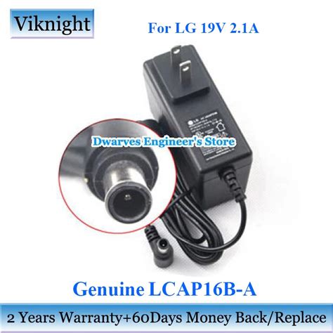 Genuine Lcap16b A 19v 2 1a Ac Adapter Power Supply For Lg Led Monitor