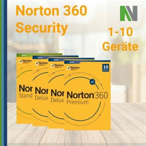 Norton 360 Security 1 3 5 10 PC Geräte 1 Jahr 2024 Deluxe Premium