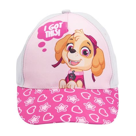 United Labels® Baseball Cap Paw Patrol Kappe Für Mädchen Skye I Got