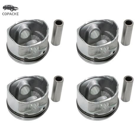 4pcs Car Pistons Rings Set 23410 23710 For 2000 2012 Hyundai Kia