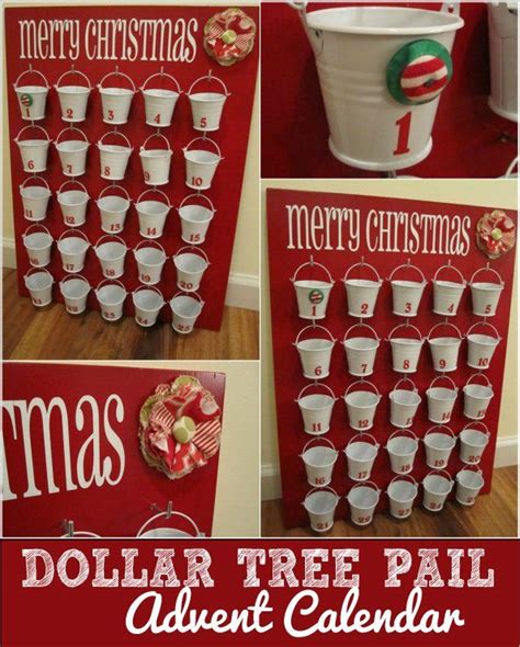 Dollar Store Advent Calendar Infarrantly Creative Dollar Store