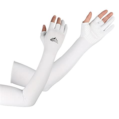 Arm Sleeves With Fingers Cotton Safety Solutions