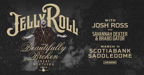 Scotiabank Saddledome Jelly Roll Beautifully Broken Tour