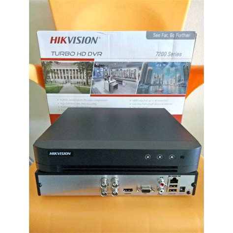 Jual DVR Hikvision HD 4CH DS 7204 HQHI K1 E Shopee Indonesia