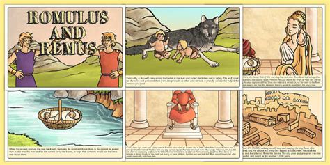 Romulus and Remus Story (Teacher-Made) - Twinkl