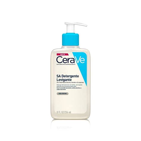 Cerave Salicylic Acid Foaming Gel Cleanser Sa Face Wash For Smooth Skin