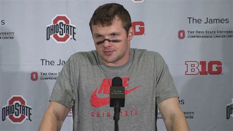 Kyle Mccord Postgame Interview Ohio State Vs Maryland Tv