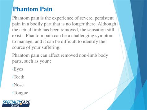 PPT - Phantom Pain - Causes, Symptoms and Treatment PowerPoint ...