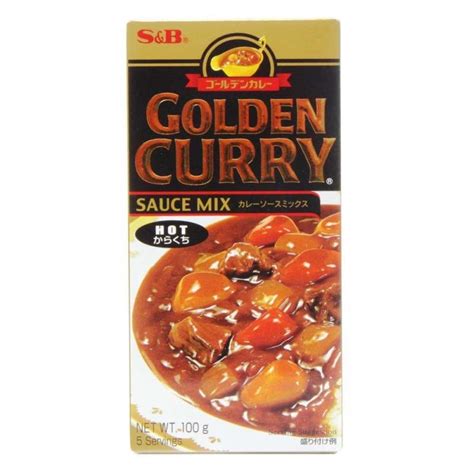 S B Golden Curry Sauce Mix Hot G From Buy Asian Food U