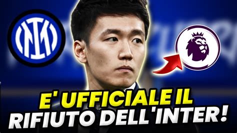 Fuori Ora Nessuno Si Aspettava Questo Notizie Dall Inter Youtube