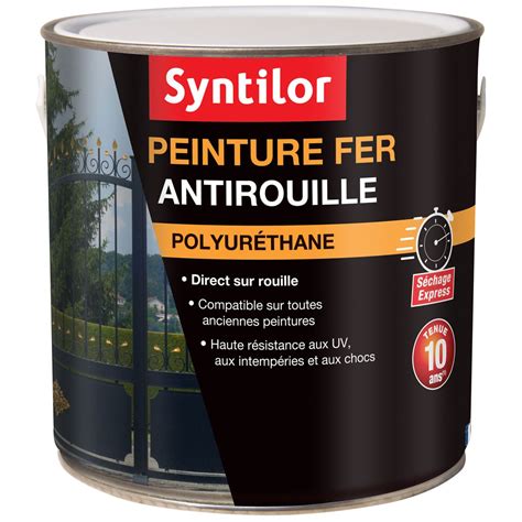 Peinture Fer Antirouille Gris Anthracite Ral 7016 Manubricole